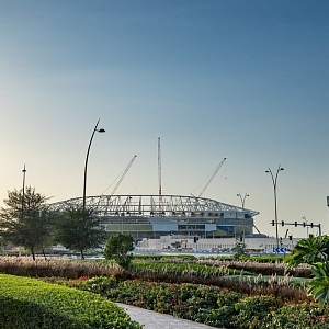 Gotschlich на стадионе Аль-Райян (Al Rayyan) в Катаре