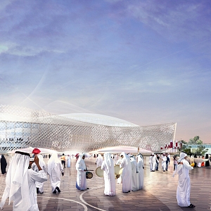 Gotschlich на стадионе Al Rayyan в Катаре